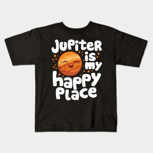 Jupiter is My Happy Place Kids T-Shirt
